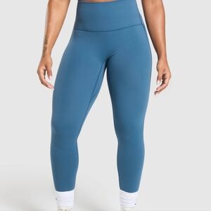 Gymshark Legacy Lifting Club Vibrant Blue Legging Size Medium